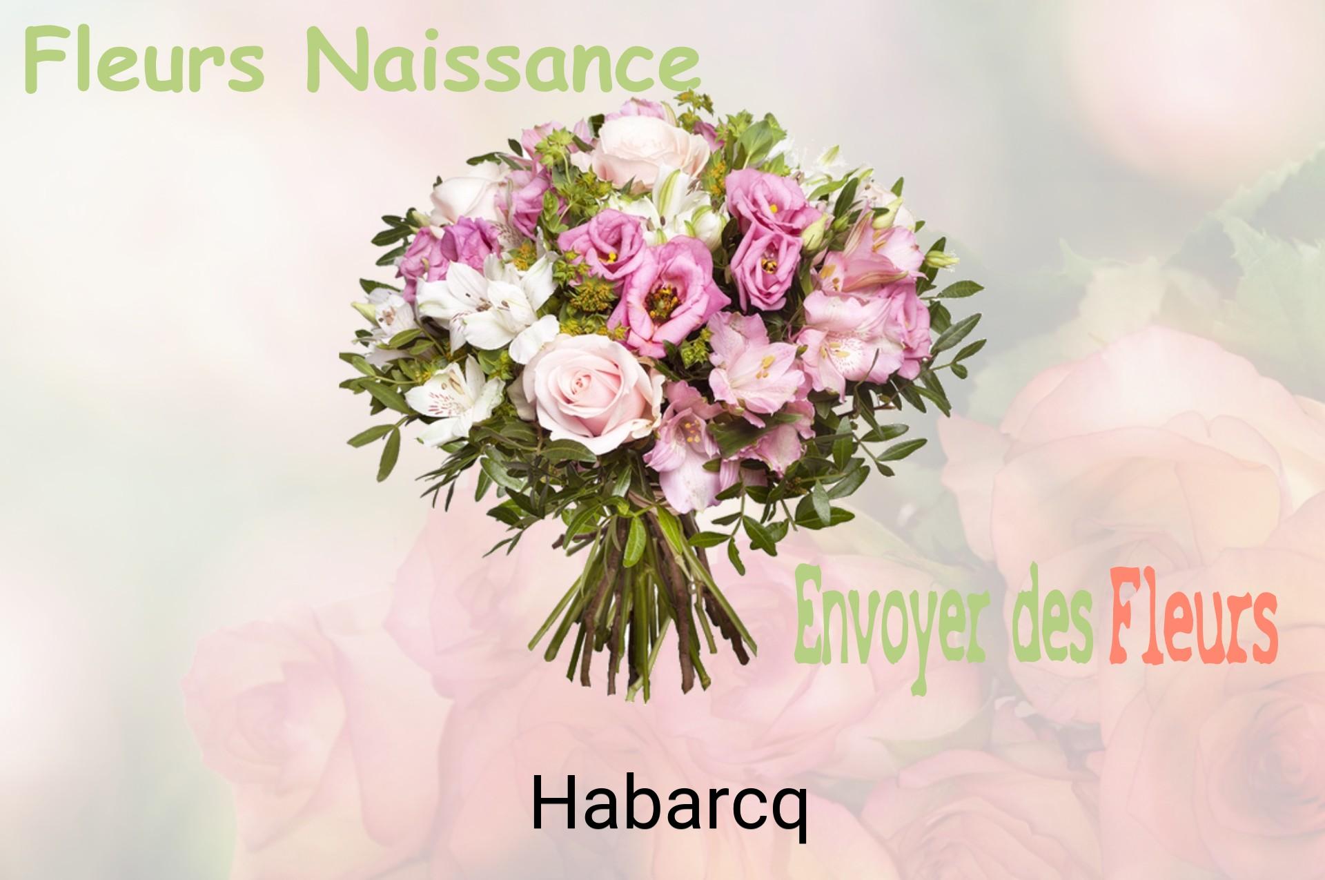 Bouquet de fleurs de naissance livré à Habarcq